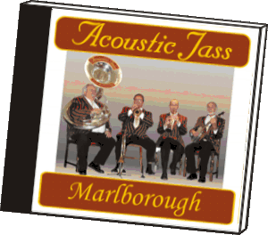 The CD from Acoustic Jass recorded at Marlborough Jazz Festival
